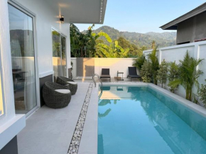 Tropical retreat at Kamala pool villa with maid
